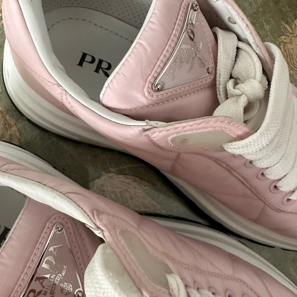Prada Triangle Enameled sneakers - Picture 11 of 13